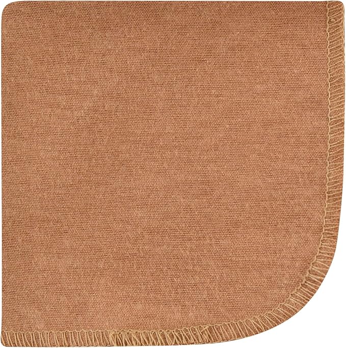 Hudson Baby Unisex Baby Flannel Cotton Washcloths, Desert Cactus 10 Pack, One Size