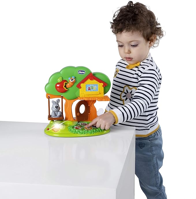 Chicco - The House of The Bunny, Electronic Game, Playset, Age 1-4 Years