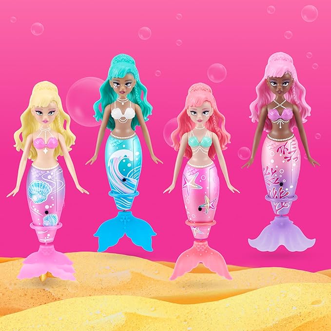 Pets Alive Magic Swimming Mermaid 2 Pack (Sea Shell & Sea Wave) by ZURU