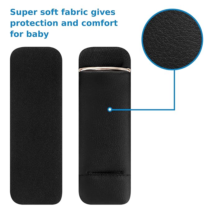 Accmor Car Seat Strap Pads for Baby Toddler Kids, Car Seat Strap Covers, Super Soft Seat Belt Covers Fits for All Car Seats, Pushchair, High Chair, Stroller
