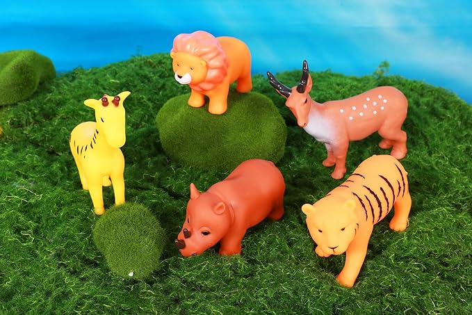 Bath Toys for Infants Ages 1-3|Sealed, No Hole Bathtub Toys |Floating Animal Toys Set|No Hole Design| (5-Piece Set)