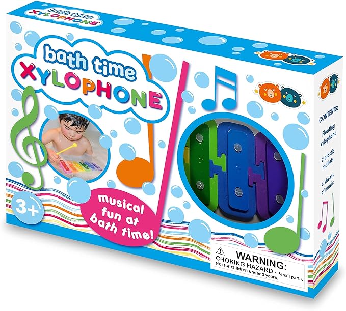 Buddy & Barney - Bath Time Toy Xylophone Musical Instrument for Bathtub