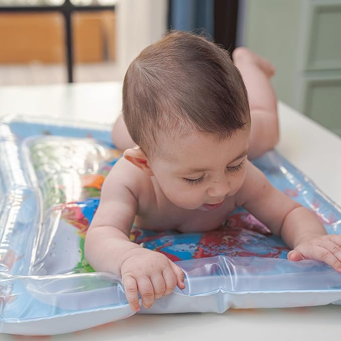 Mr. Pen- Inflatable Tummy Time Water Mat, Water Mat for Babies, Infant Water Mats, Baby Water Pad, Water Tummy Time Mat