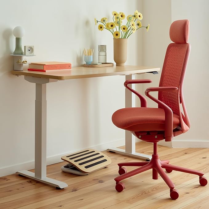 Branch Adjustable Chair Headrest Attachment - Only Compatible with The Verve Chair - Experience Optimal Comfort and Support - Coral