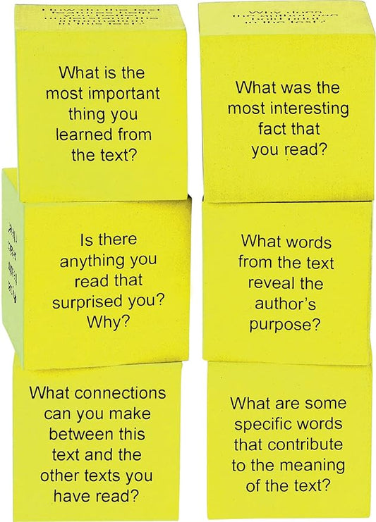 Teacher Created Resources Foam Nonfiction Comprehension Cubes (TCR20703)