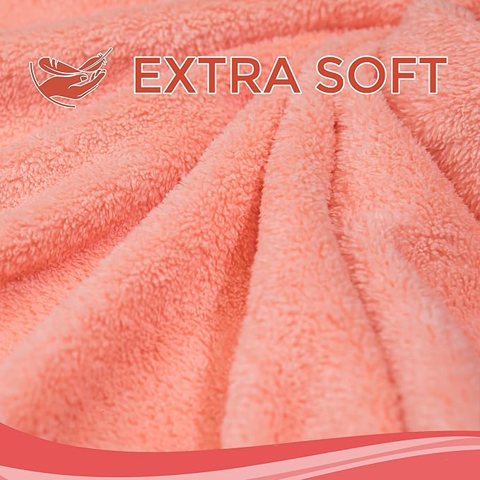 Ioly's Hooded Baby Bath Towels for Newborn Essentials 41" x 41" (Large) Kid Towel with Hood for Babies Toddler Infant Baby Towels with Hood Cosas para Bebes recien nacidos Baby Bath Items (Orange)