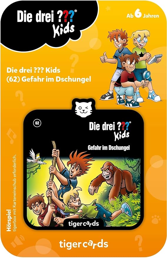 tigercard - Die drei ??? Kids - Gefahr im Dschungel