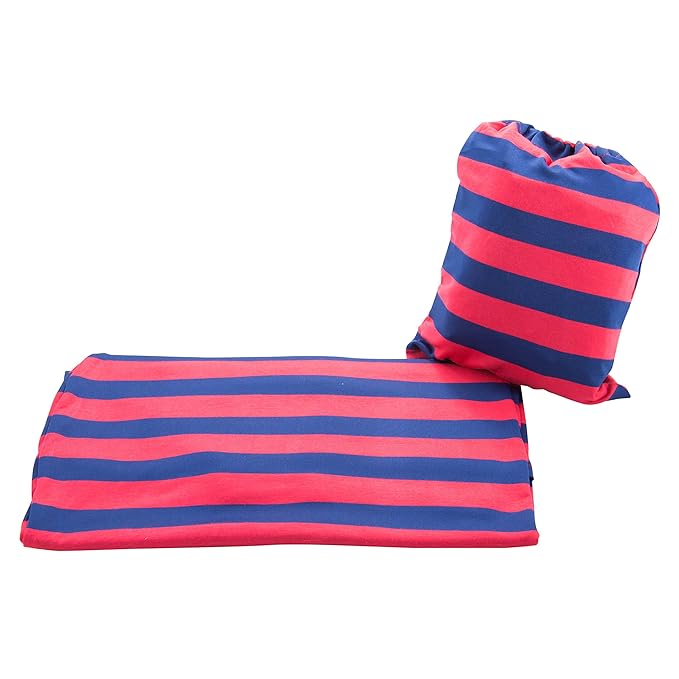 JLIKA Baby Car Seat Covers - Stretchy Infant Canopy and Nursing cover for breastfeeding newborns infants babies girls boys best shower gift maternity apron infinity scarf carseats! (Coral/Navy Stripe)