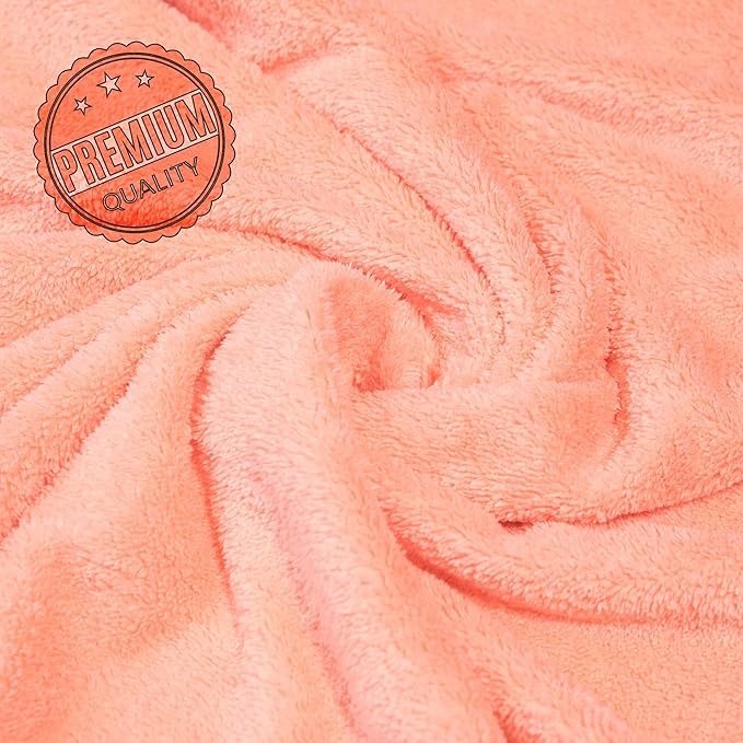 Ioly's Hooded Baby Bath Towels for Newborn Essentials 41" x 41" (Large) Kid Towel with Hood for Babies Toddler Infant Baby Towels with Hood Cosas para Bebes recien nacidos Baby Bath Items (Orange)