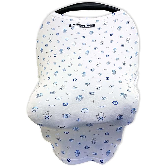 Bamboo 2 in 1 Car Seat & Nursing Cover Bicycle
