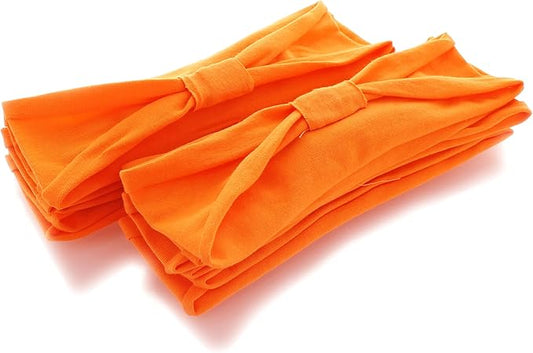 Jersey Knit Cotton Baby Headbands, Infant Size Packs