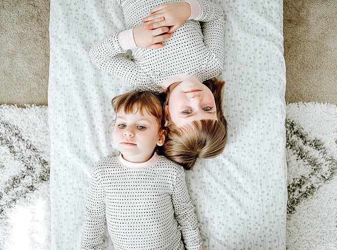 SheetWorld Baby Fitted Bassinet Sheet Fits Nuna Mixx 12 x 29 inches, 100% Cotton Woven Sheet, Unisex Boy Girl, Grey Floral Stems, Made in USA