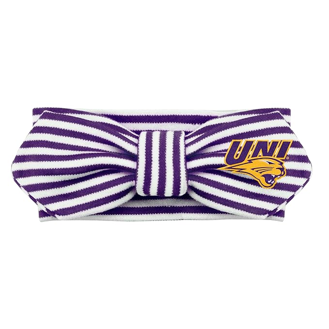 Creative Knitwear University of Northern Iowa Panthers Hair Knot