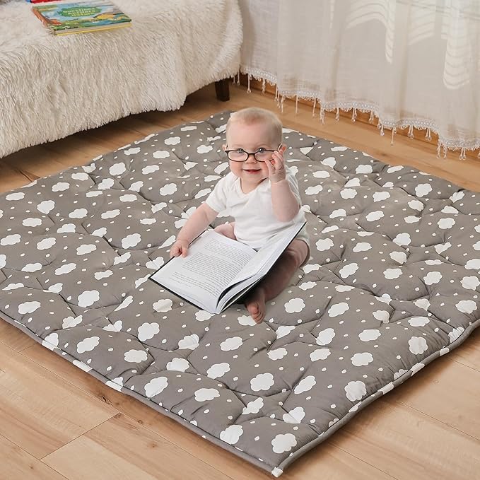 NapCure Non-Slip Baby Crawling Playmat 50”×50”
