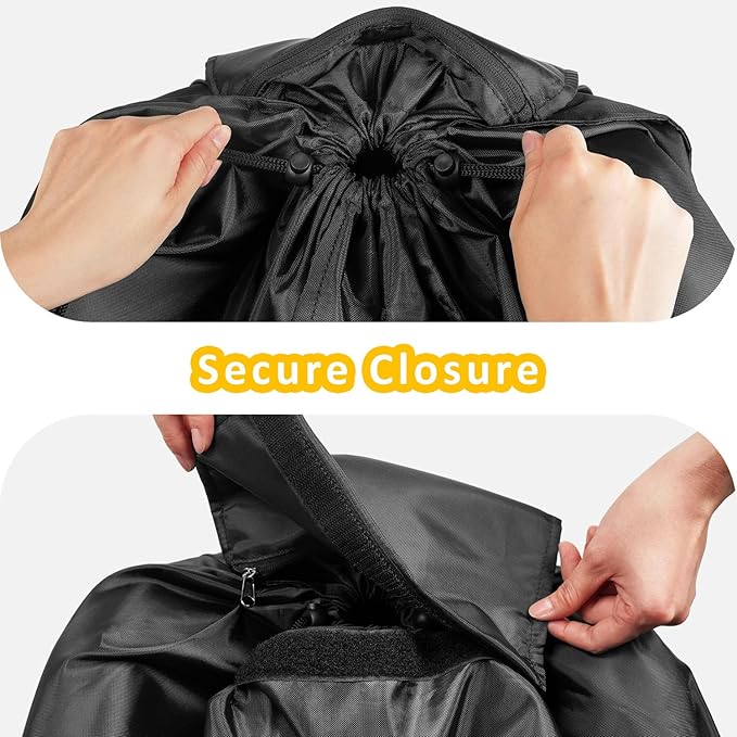 YOREPEK Car Seat Travel Bag Backpack, Universal Car Seat Bags for Air Travel Fits Convertible, Booster, Infant Carseat, Gate Check Carseat Cover for Airplane, Baby Flying Essential
