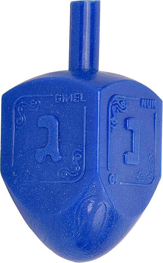Izzy 'n' Dizzy 100 Medium Dreidels - Assorted Colors - Classic Chanukah Spinning Draidel Game and Prize - Bulk Value Pack