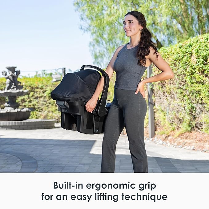 Baby Trend Morph Single to Double Modular Stroller Travel System with EZ-Lift™ Plus Infant Car Seat, Dash Grey