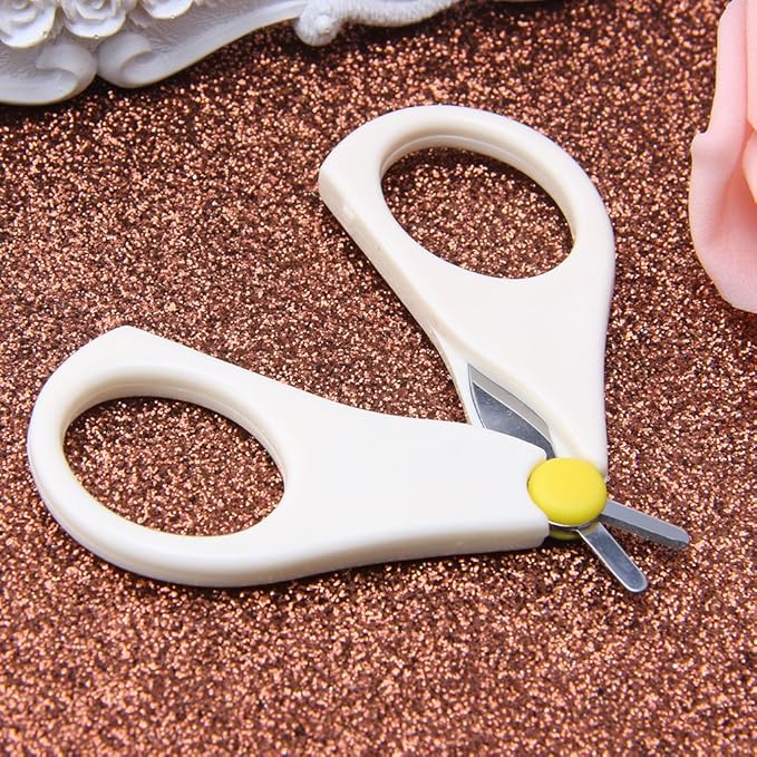 Newborn Kids Baby Safety Manicure Nail Cutter Clippers Scissors Convenient New for Baby Nail Care Blue