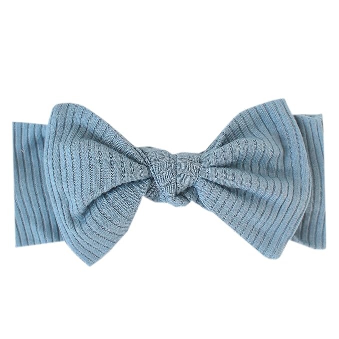 Copper Pearl Baby Bows: Stylish Headbands for Baby Girls, Premium Soft and Stretchy Baby Headbands, Perfect for Newborns, Trendy Designs - Atlantic