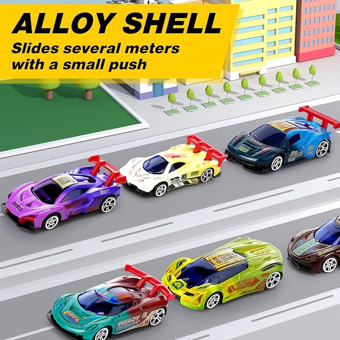 HyDren 3 Pcs Color Change Cars Vehicles in Water Color Changing Bath Car Goodie Bags Fillers Gift for Themed Party Favors (Retro)
