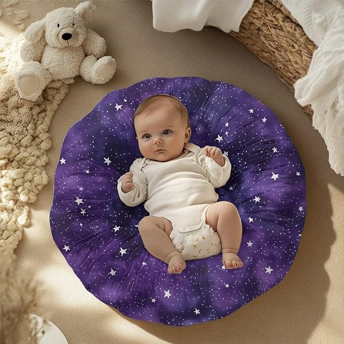 Newborn Lounger Cover, Star Soft Newborn Lounger Cover Soft Baby Lounger Slipcover Removable Infant Lounger Pillow Cover for Boys Girls