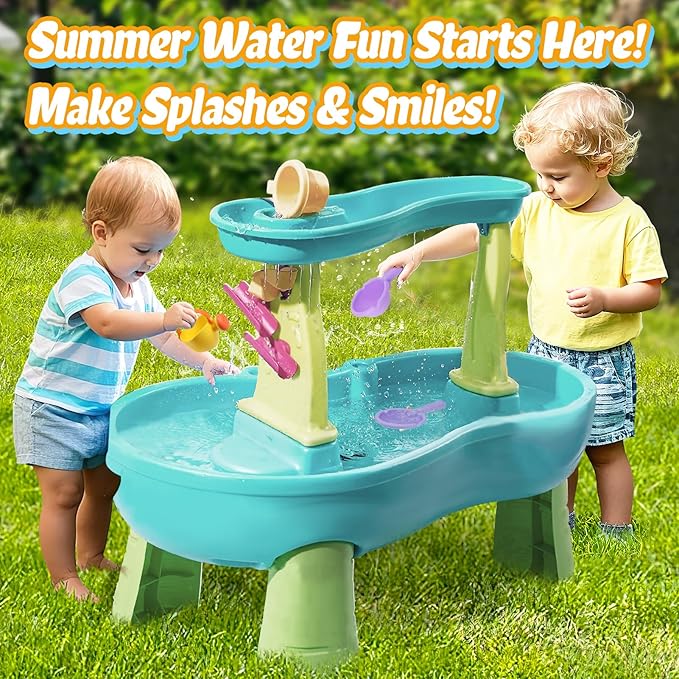 Small Soft Bath Toys for Toddlers 1-3 - Super Easy to Clean Water Table Toys Baby Tub Swimming Pool Toy Fun Tactile Training Newborn Gifts, 3Packs (Yellow)