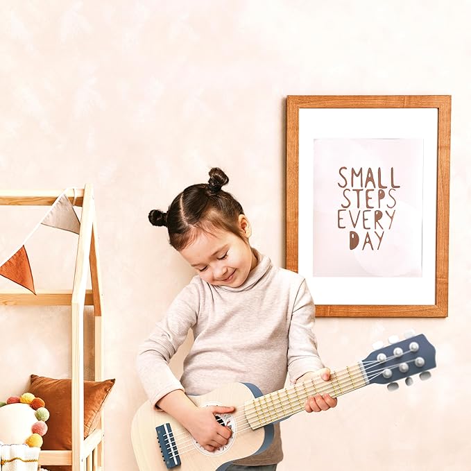 SPEEDY MONKEY Kids Guitar – Sturdy 6-String Nylon Toy Guitar, Safe & Injury-Resistant Coating, Portable Design for Early Learning & Musical Development, Ideal for Kids Ages 3+