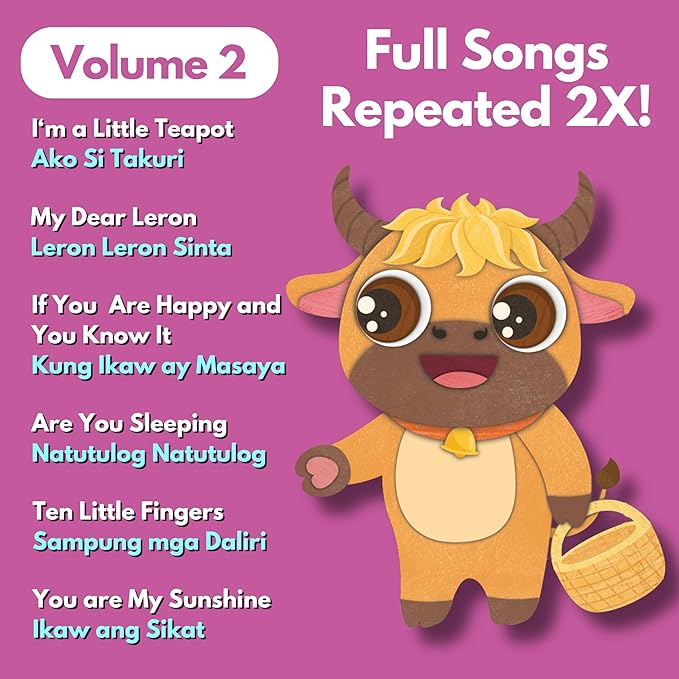 Bundle Deal — Interactive Sound Board Book for Toddlers 1-3, Bilingual English & Filipino Songs & Nursery Rhymes, Talking Musical Book, Musical Toy Gift for Babies & Kids