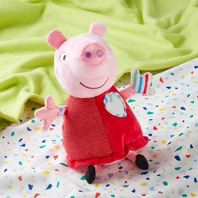 Peppa Pig My First Peppa Sensory Soft Toy, Baby Toy, First Toy, Early Play Development Toy