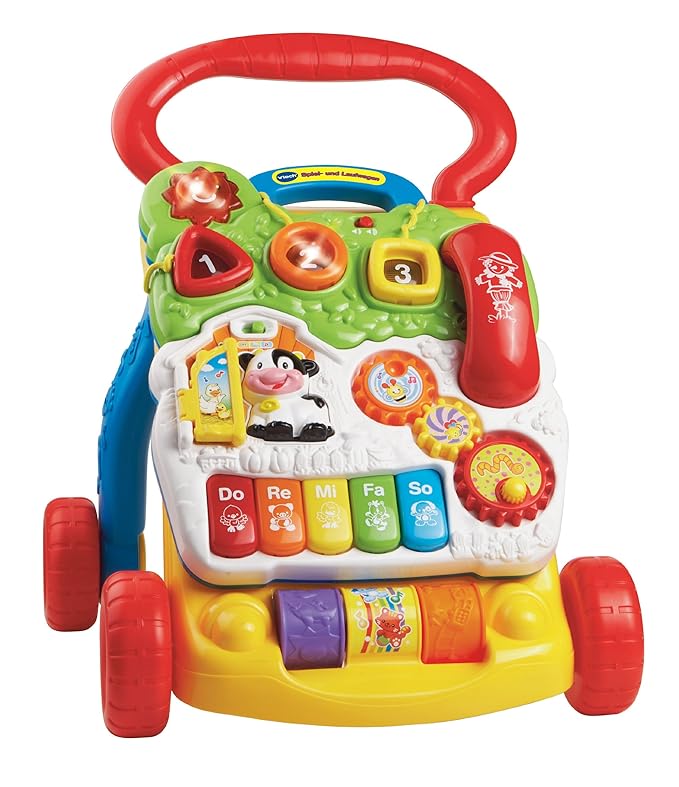 Vtech 80-077076 Spiel- und Laufwagen Walking aid, Colourful
