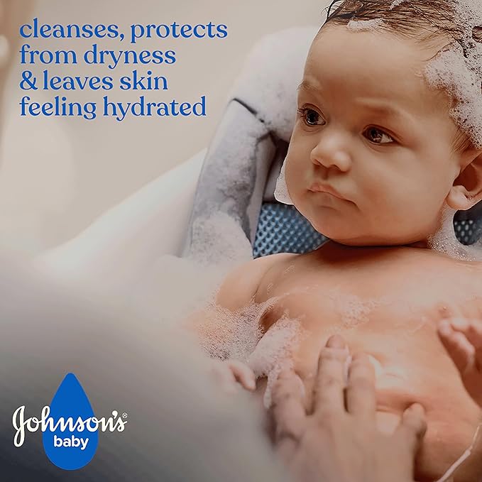 Johnson's Baby Gentle Care Kit with Infants' Tylenol Pain Reliever, Zarbee's Soothing Saline Mist, Desitin Maximum Strength Diaper Rash Ointment & Johnson's Baby Head-To-Toe Wash, 4 Items