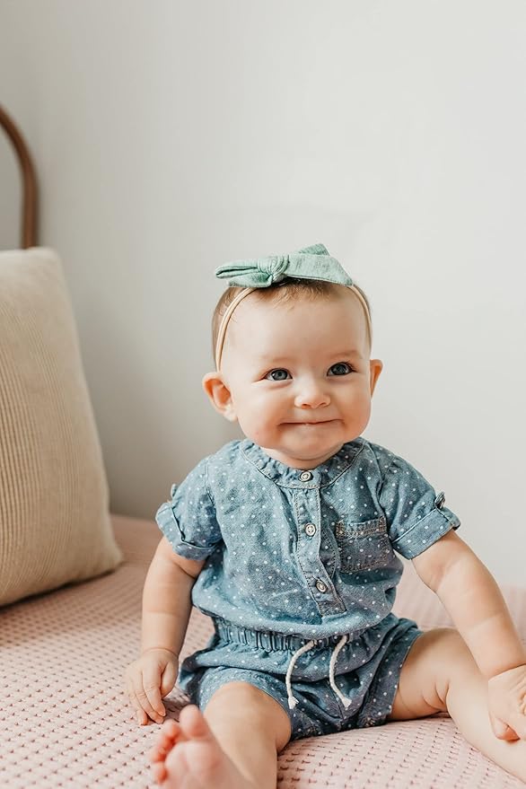 Copper Pearl Classic Baby Bow Emerson