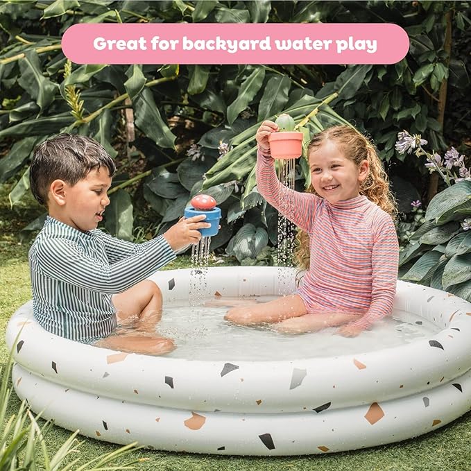 Tiger Tribe Bath Pop-Up Cactus Toy - Water Activated, Peek-A-Boo Sensory, Eco-Friendly for Kids, Toddlers & Babies