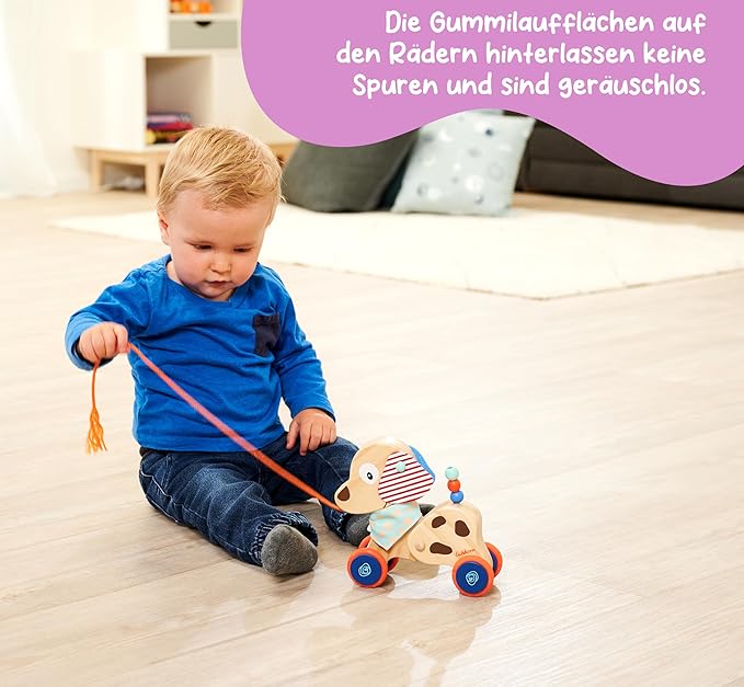 Eichhorn Nachziehtier, Hund