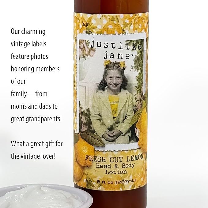 Just Like Jane™ Shea Butter Lotion | 8 fl oz | 8 scents | Scent: Fresh Cut Lemon