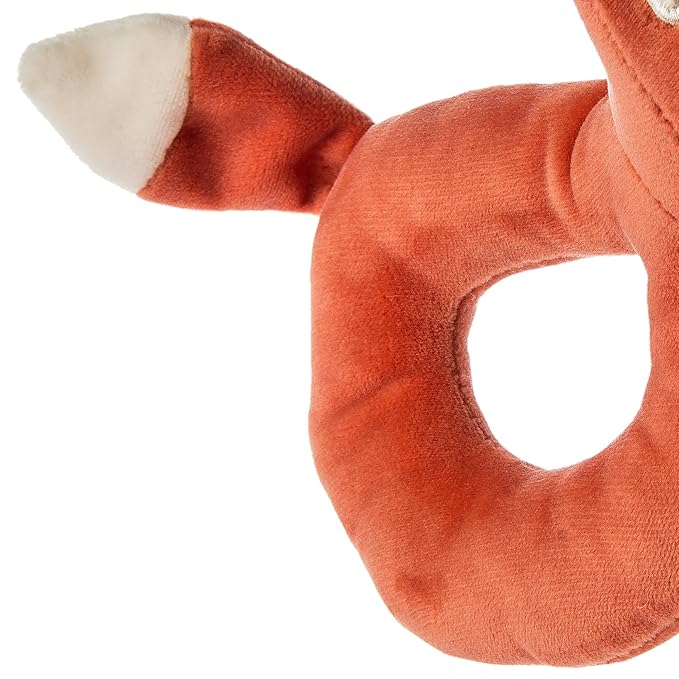 Mary Meyer Baby Rattle Leika Infant Soft Toys, 6-Inches, Little Fox