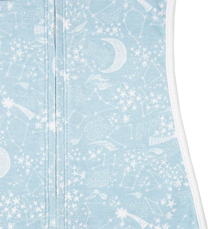 Woombie Soothing Sleep Sack, Baby Sleeper with Pacifier Holder, Constellation, 6-9 Months