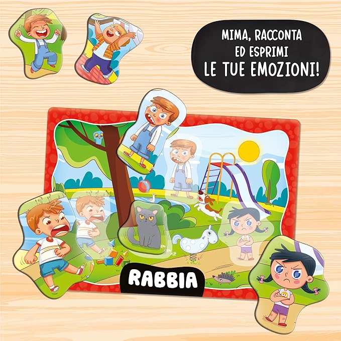 Liscianigiochi - Carrot The very useful tombole of emotions, 102815