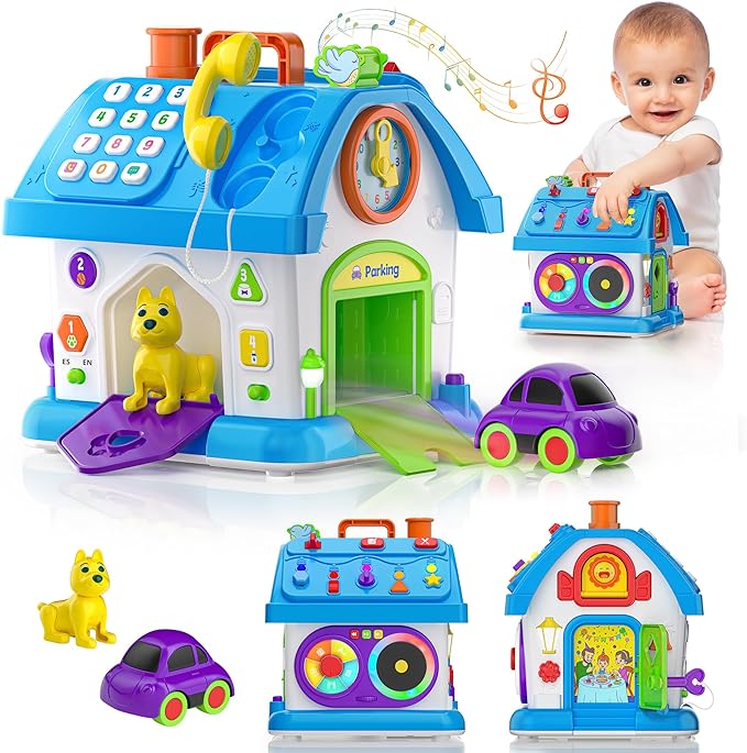Hurdaos Montessori Toys for 1 Year Old Boy Girl Gifts, 1st Birthday for One Year Old Boys Girl First Gift Baby Toy 12-18 Months, Educational Learning Toddler Toys 1-2