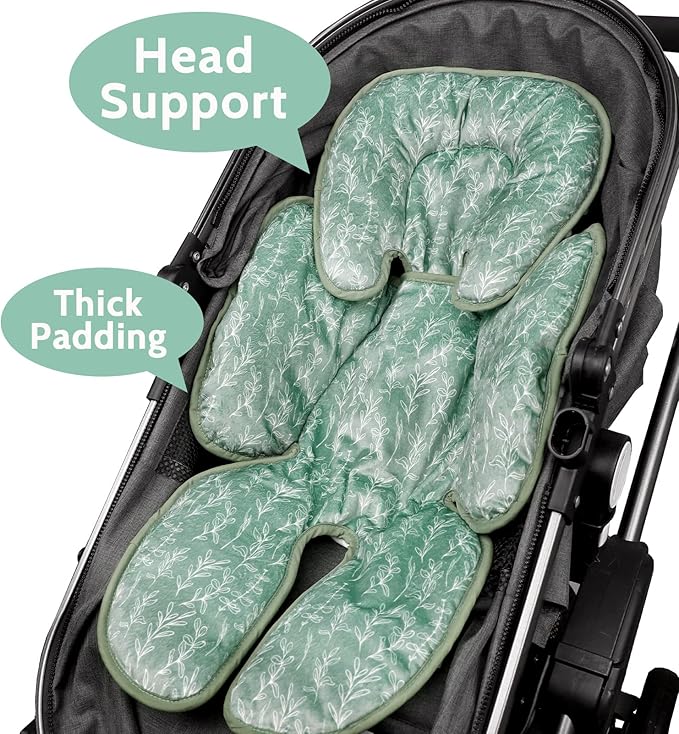 Green Sage Baby Blankets, Sage Minky Toddler Blanket for Boys Girls,Baby Car Seat Head and Body Support