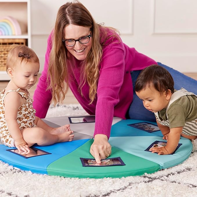 ECR4Kids SoftZone Picture Me Play Mat, Activity Mat, Contemporary