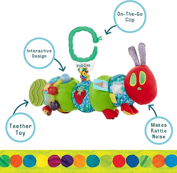 World of Eric Carle, The Very Hungry Caterpillar Activity Toy, Caterpillar