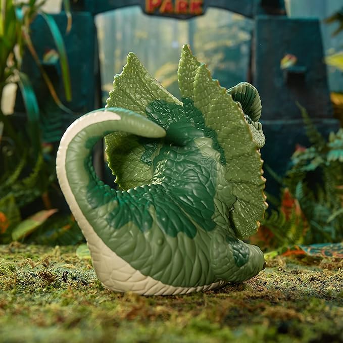 TUBBZ Boxed Edition: Jurassic World Rebirth - Dilophosaurus Cosplaying Rubber Duck Vinyl Figure