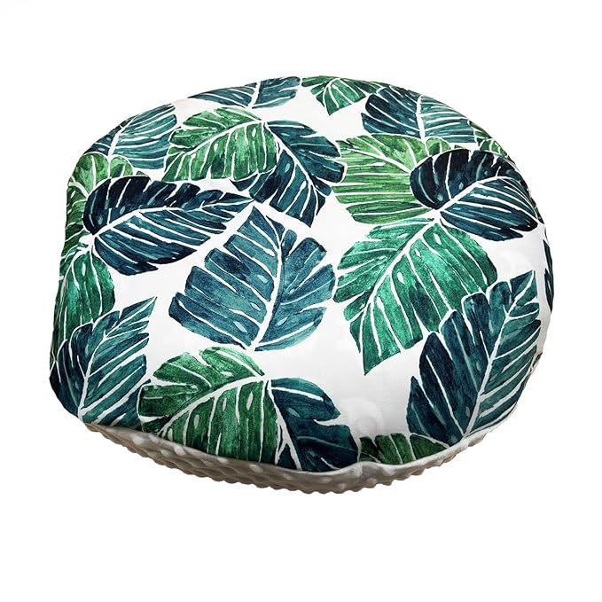 Original Newborn Lounger Cover - Green Leaf
