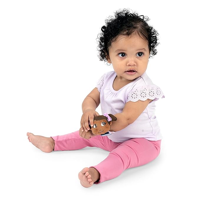 Little Muffincakes Zhara Wrist Rattle, Wearable Baby Toy for Wrist or Ankle, Age Newborn+