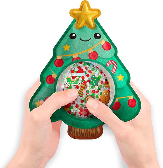 Vango BIZYBOO - Toddler Preschool Learning Activity - Teach Objects and Words with This Educational Seek & Find Sorting Toy – for Ages 2 and Up - Stocking Stuffer - Christmas (Tree)