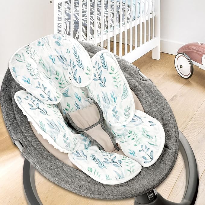 DILIMI Baby Car Seat Head and Body Support and Baby Car Seat Strap Covers