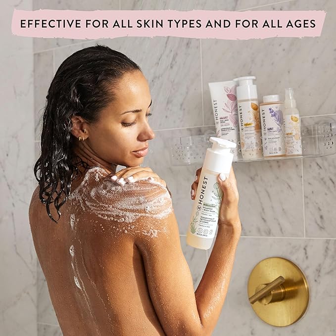 The Honest Company Fragrance Free Bundle for Sensitive Skin | 2-in-1 Cleansing Shampoo + Body Wash and Hydrating Face + Body Lotion | Gentle for Baby + Hypoallergenic | 10 fl oz, 8.5 fl oz
