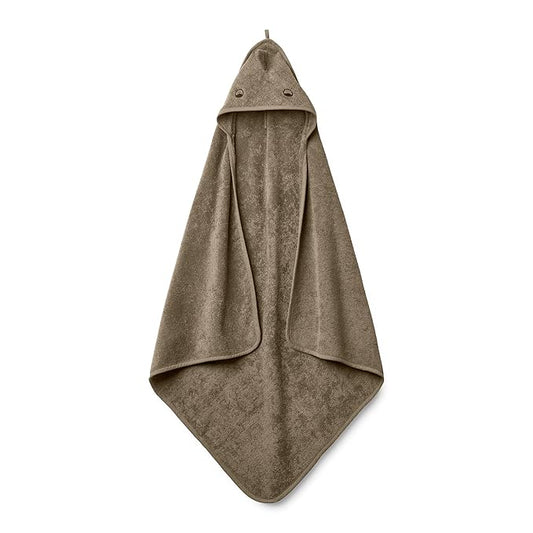 Hooded Baby Towels - 100% Organic Cotton Baby Bath Towels for Baby Boy, 32" x 32" Super-Soft and Absorbent Baby Towels for Newborn (Dino - Green Moss)