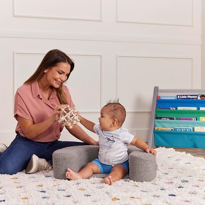 ECR4Kids SoftZone Sit-Up Support Ring, Baby Essentials, Grey